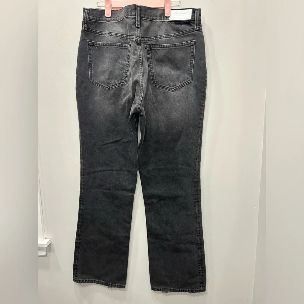 RE/DONE 90s High Rise Loose Jeans Button fly- Black
